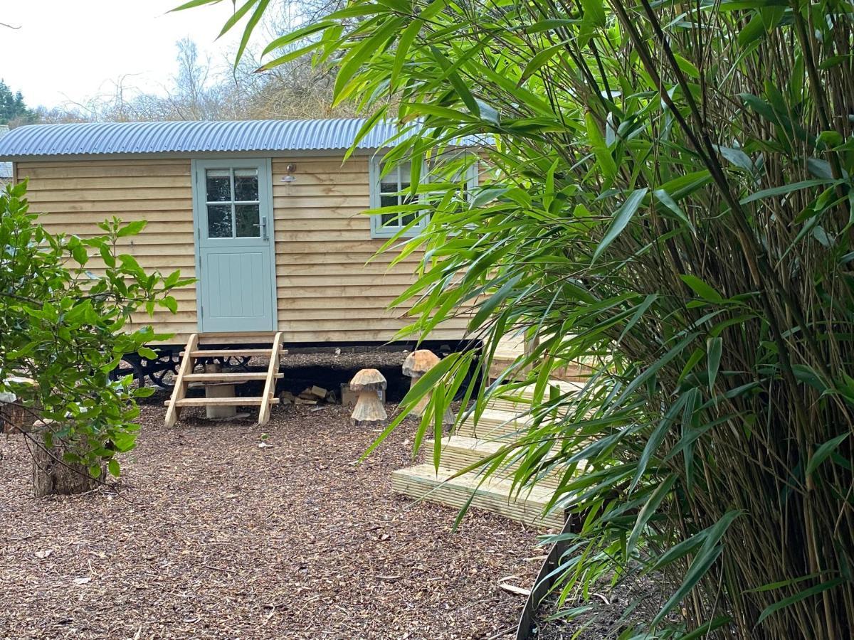 Chez Maurice Luxury Shepherds Hut With Bath And Hot Tub Kelling Εξωτερικό φωτογραφία